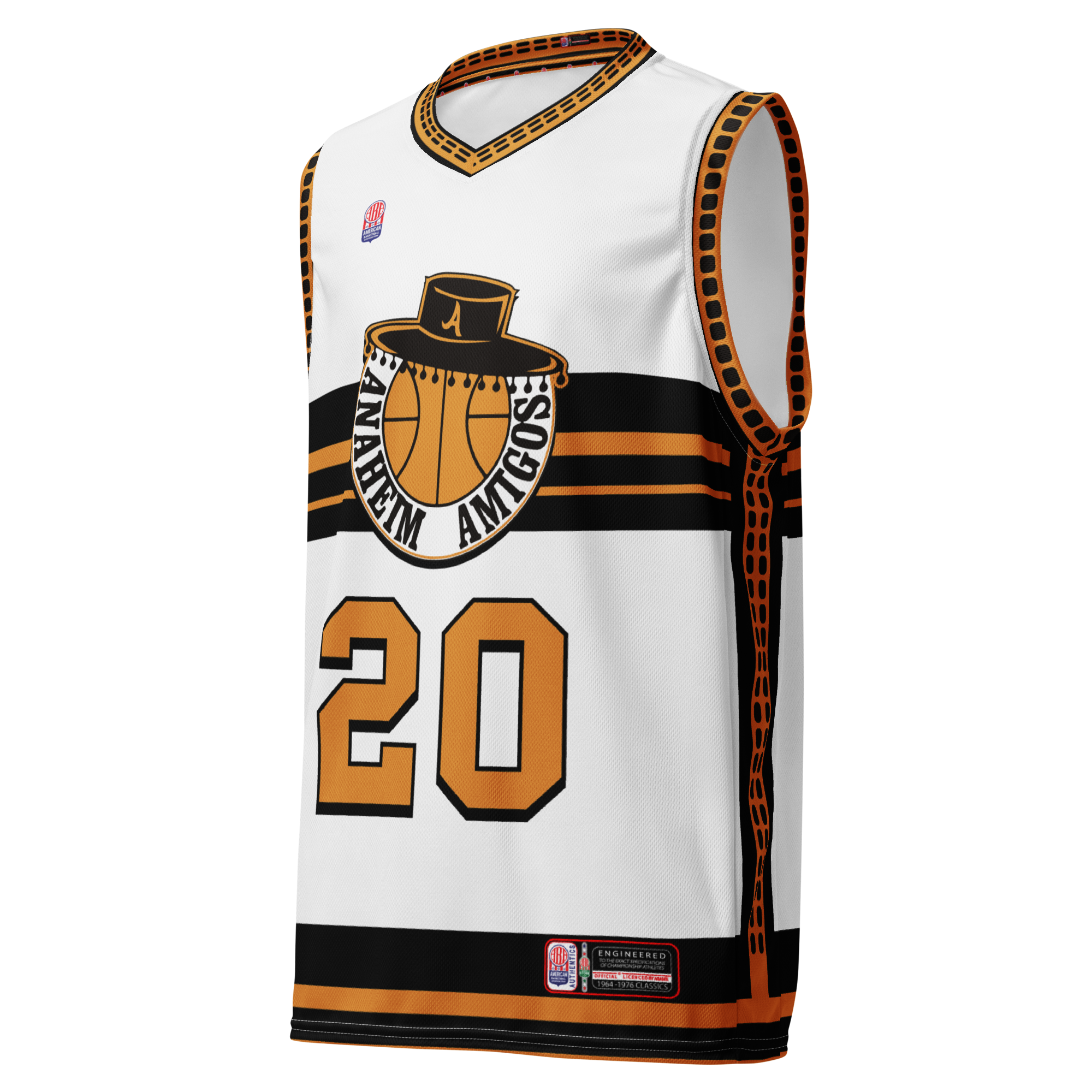 abamx Store The La Paz Piratas Basketball Team's White Home Jersey XL