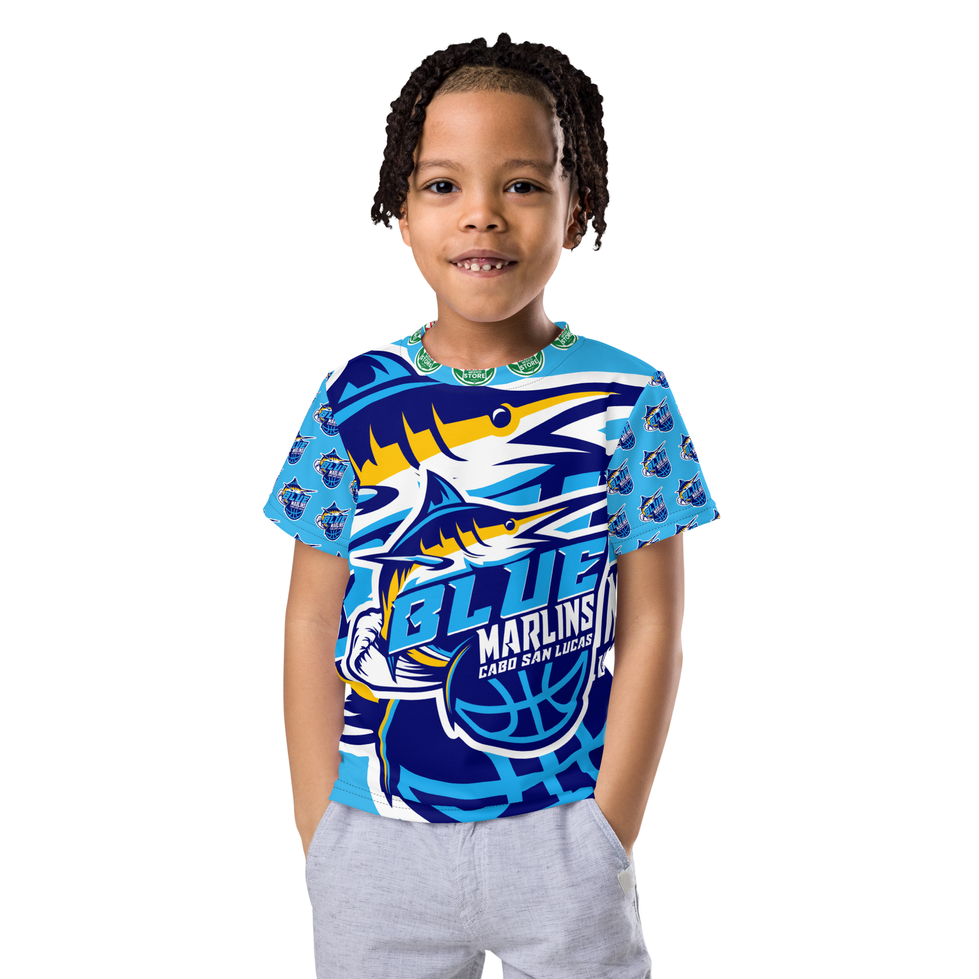 BLUE MARLINS Kids t-shirt – abamx store