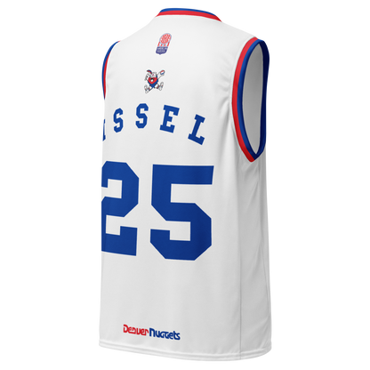 abamx Store Step Back in Time and Honor The Legendary Dan Issel with The Blue Nuggets Retro Jersey! Limited-time Offer, So Don't Miss Out! 4XL