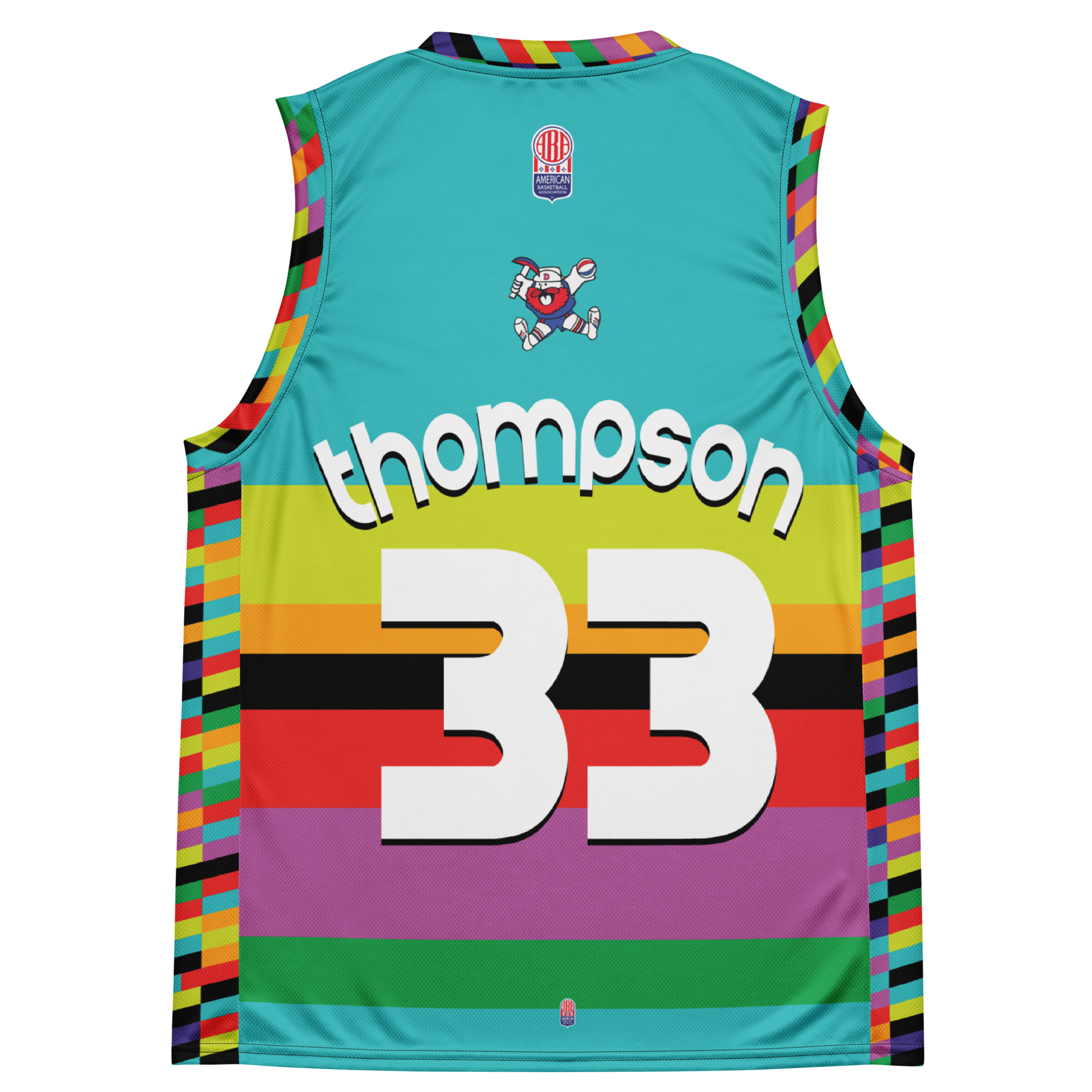 abamx Store Introducing The ABA Legends: David Thompson #33 Retro Denver Nuggets Jersey! 2XS
