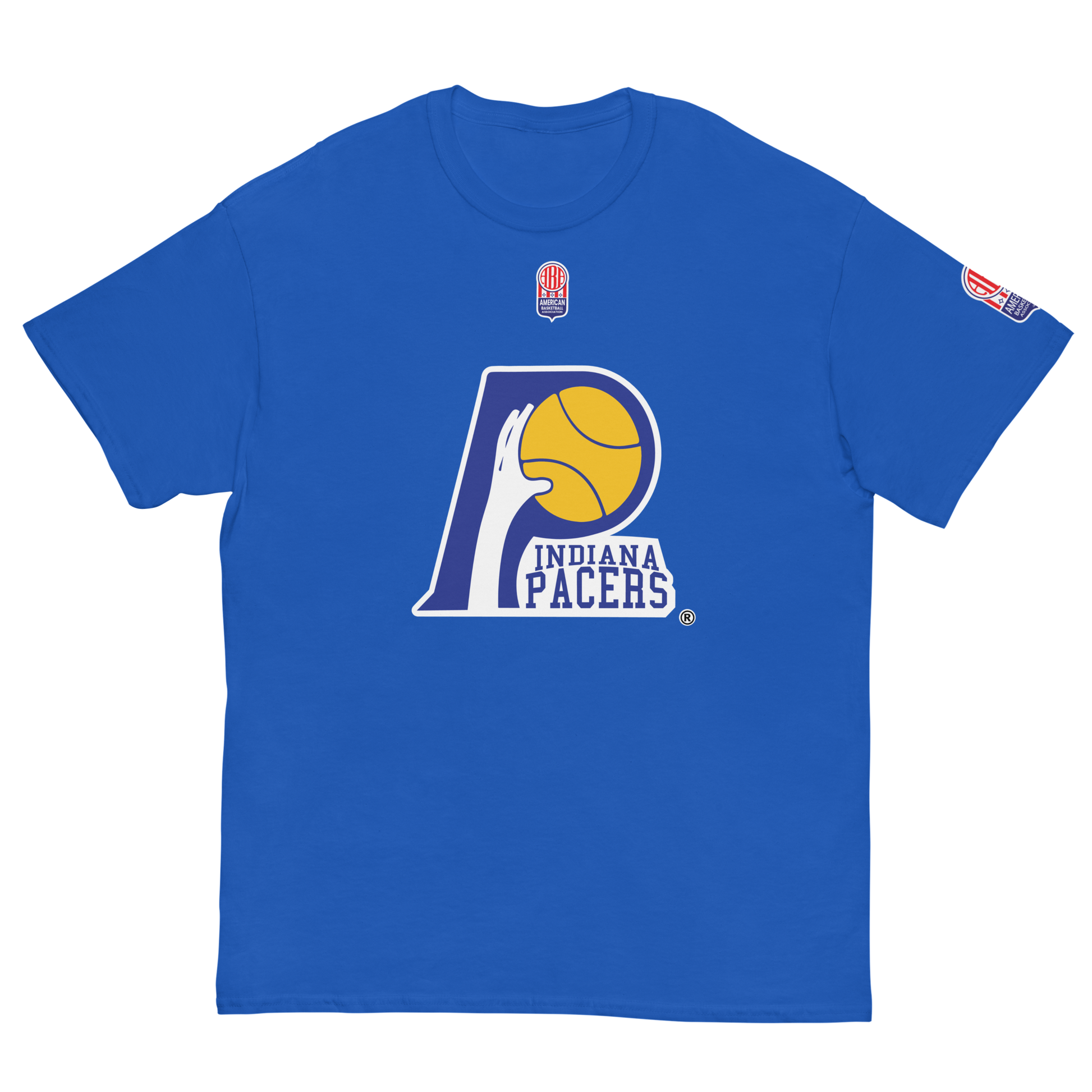 Indiana Pacers • Old School ABA Retro T-shirt! Sport Grey / 2XL