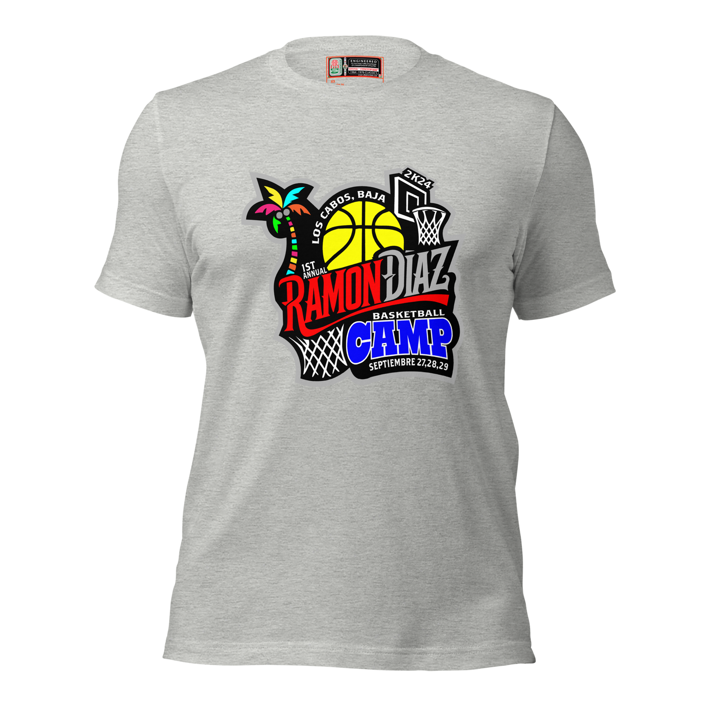 RAMON DIAZ BASKETBALL CAMP T-SHIRT 2K24 LOS CABOS